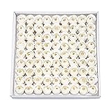 81PCS Soap Rose Flower - Flora Scented Soap Rose Flower - Plant Essential Oil Soap, for Anniversary/