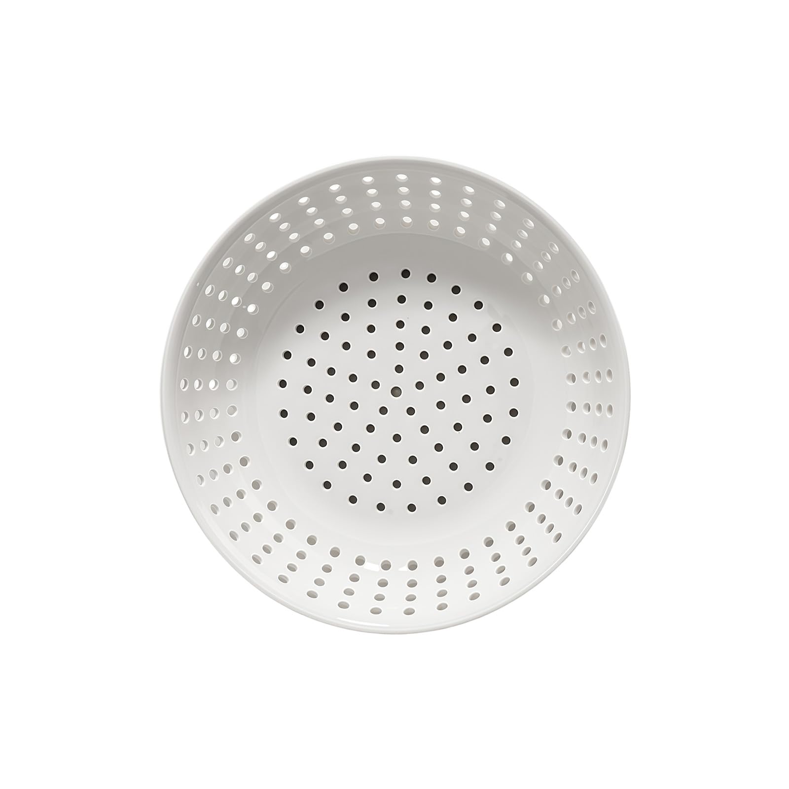 Xinsheinelry Ceramic Steamer Plate with Double Hole Design for Even Heating for Dumplings and Seafood Microwave and Dishwasher Safe Cooking Utensils