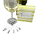 Palm City Products Deluxe Wine Charm Set – 28 Pieces Total includes Beach, Wine Lover, and World Traveler Themes
