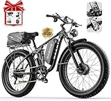GAENTE Electric Bike for Adults Dual Motor Peak...