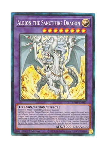 �p��� RA05-EN037 Albion the Sanctifire Dragon �^�����A���r�I�� (�v���Y�}�e�B�b�N�R���N�^�[�Y���A) 1st Edition