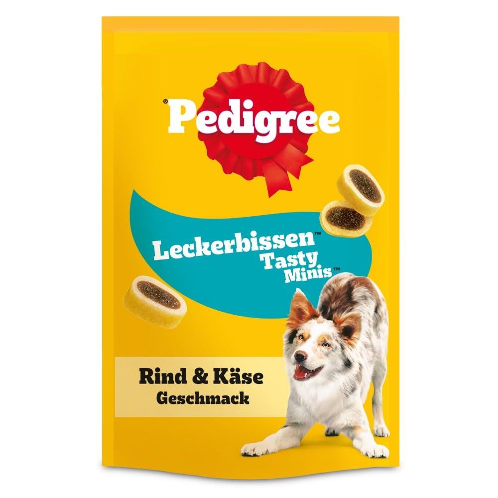 Pedigree Leckerbissen Mini-Happen Hundesnacks, 6er Pack (6 x 140 g)