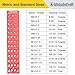 AltitudeCraft Thread Checker – Rustproof Nut and Bolt Identifier Gauge with Pro-Grade SUS304 Bolts & 6061 Aluminum Base – for Metric & Standard Threads
