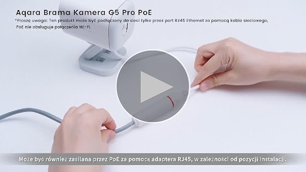 Aqara G5 Pro Wi-Fi カメラ Aqara Camera Hub G5 Pro Wi-Fi Szara Kamera IP - Aqara-polska