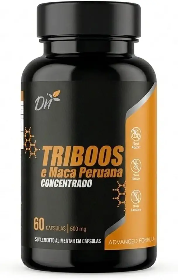 Maca Peruana e TriboTerra 500mg 60 Cápsulas