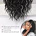 QGZ Ponytail Extension Drawstring Ponytail for Black Women 18 Inch Synthetic Long Afro Curly Fluffy Ponytail for Daily Use(Black)