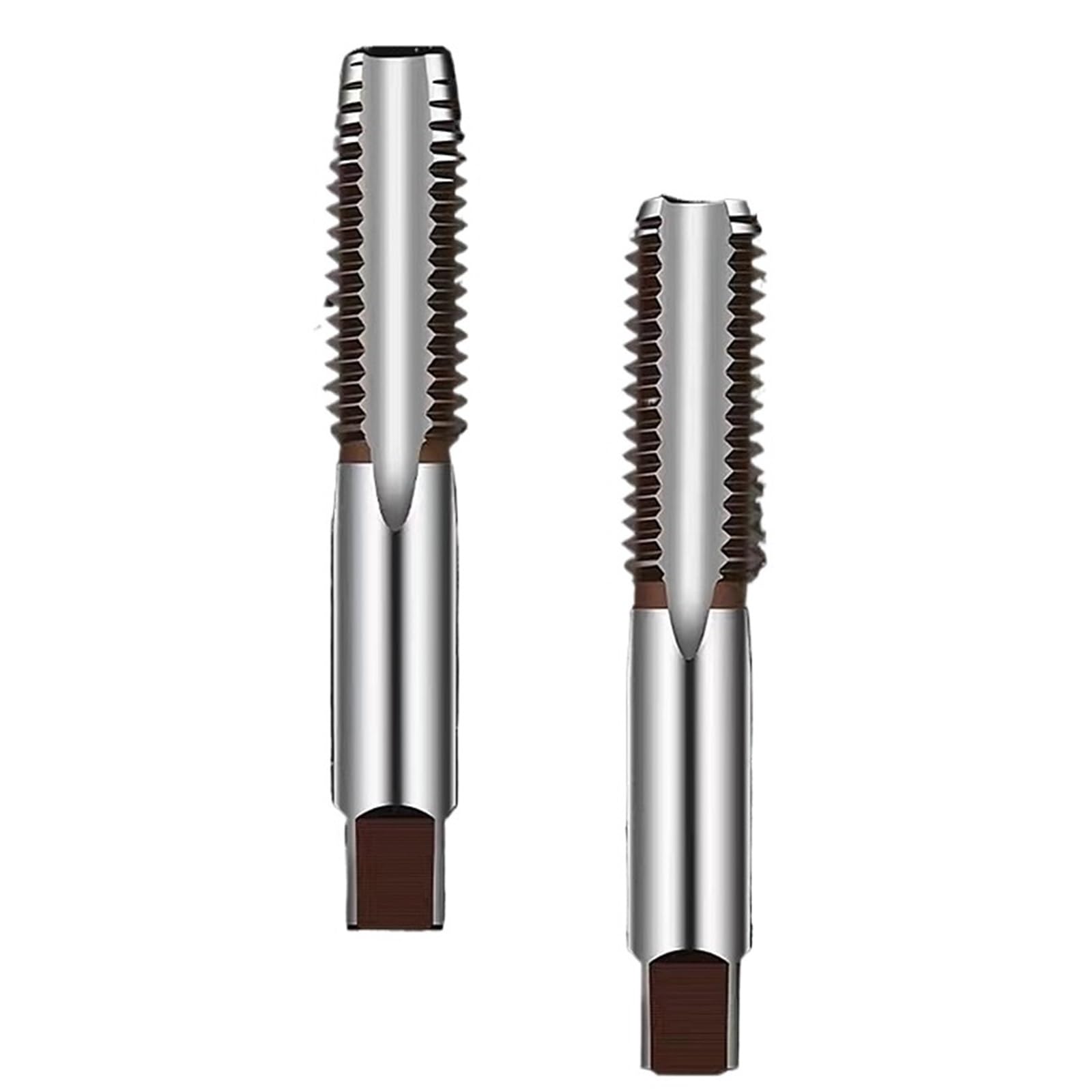 Metric Hand Tap M33 x 3.5, Metric Metal Hand Thread Taps, Round Shank with Square End，Tapping Tools for Repairing 1 Pair（2 Pcs）