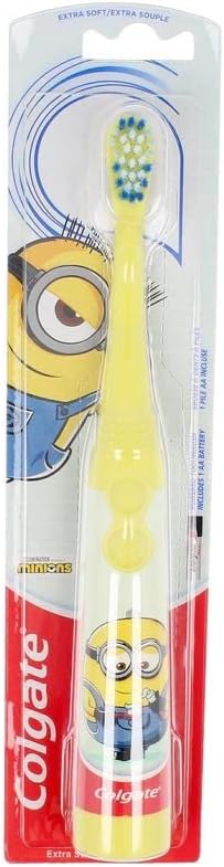 Colgate Minions Kids Extra Soft Battery Toothbrush 3+ Years (Assorted Color)