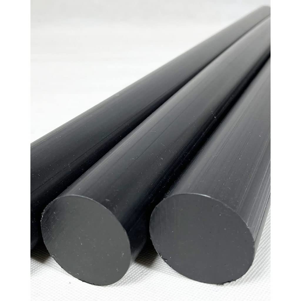 1 Barra In Nylon Nero Da 500 Mm, Diametro 20 Mm 25 Mm 30 Mm 35 Mm 40 Mm, Cilindro In Plastica PP Resistente All'usura, Barra Rigida(30mm*500mm)