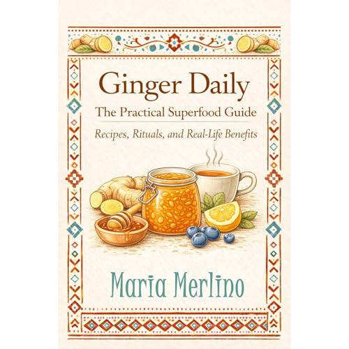 Ginger Daily The Practical Superfood Guide Audiolibro Por Maria Merlino arte de portada