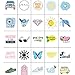 Vsco Stickers for Water Bottle 50 Packs, Cute Waterproof Aesthetic Vinyl Decal Stickers for Teens Girls Perfect for Waterbottle Laptop Phone Travel