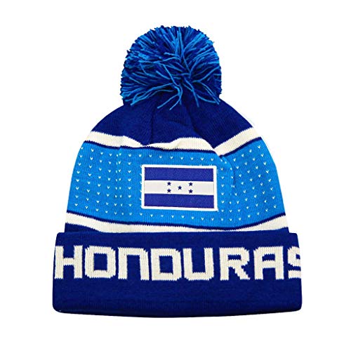 Icon Sports Honduras Adult Winter Soccer Beanie Blue