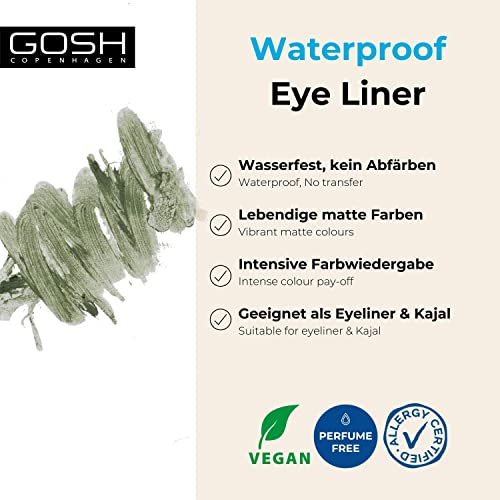 Eyeliner Matte Olive Green GOSH