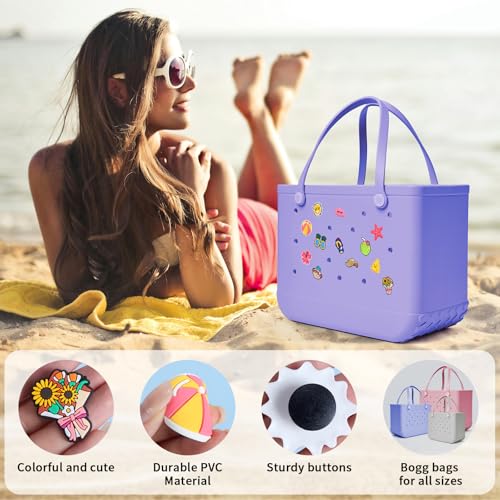 Accessoires de sac de plage : 19 breloques d\'infirmière noires