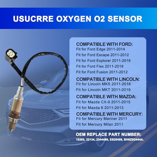 Sensor de Oxígeno 15383 Compatible con Ford y Lincoln miniatura 2