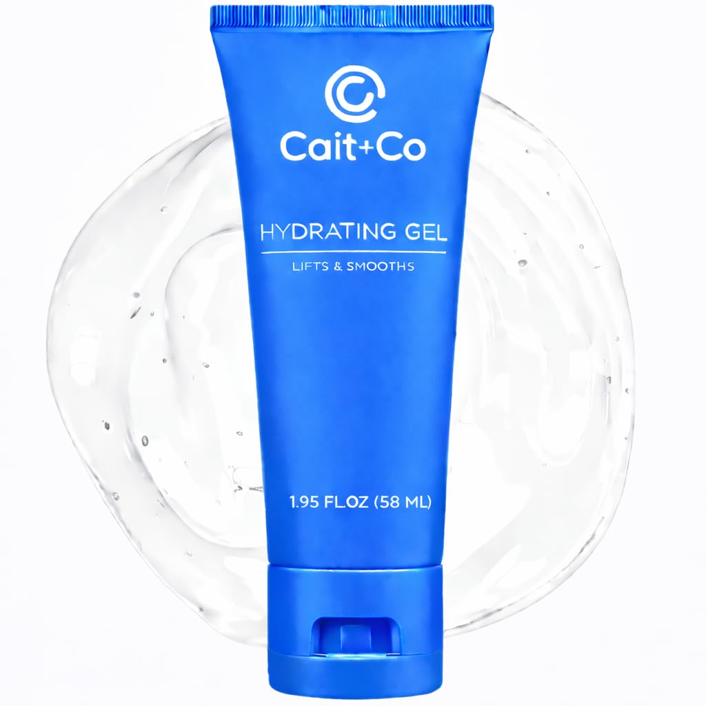 CAIT + CO Conductive Gel for Beauty Devices & Sculpting Machine Face & Body – Extra Pure Hydrating Microcurrent Gel with Hyaluronic Acid, Fragrance-Free, 1.95 Fl Oz (Pack of 1)