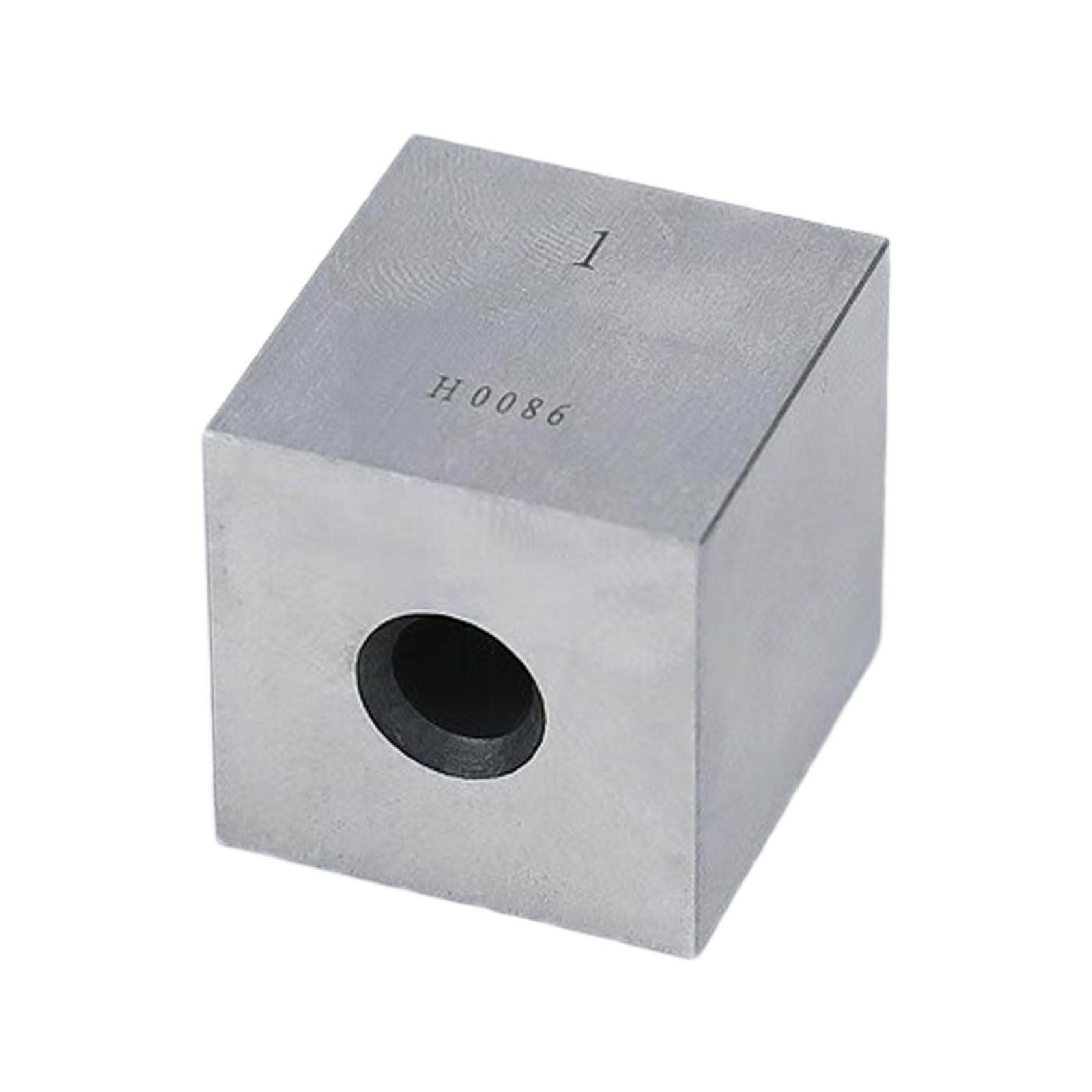 Carbon Steel Rectangular Gage Block with Center Hole for Workshop & Lab Measurement Calibration Measuring Tools for Machinery