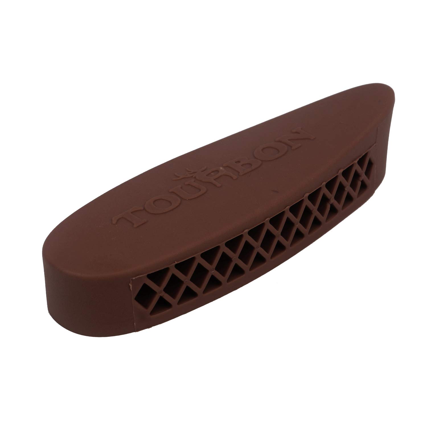 TOURBON Almohadilla de Extensión para Escopeta de Silicona Almohadilla de Retroceso para Culata de Arma (Marrón (Paquete de 1))