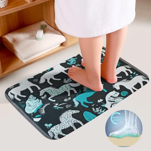 Juego de alfombras de baño para evitar resbalones en azulejos húmedos 5