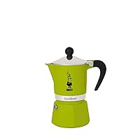 Bialetti Rainbow Caffettiera Colorata, Alluminio