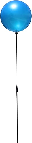 Kit de poste largo de globo reutilizable resistente a la intemperie - Globos de plástico para exteriores sin helio