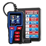 AT300カーコードリーダー、OBD2カーコードスキャナーチェックエンジンライト障害コードリーダースキャナーCAN診断ツール、すべてのOBDIIプロトコルカー、クランキングテスト。