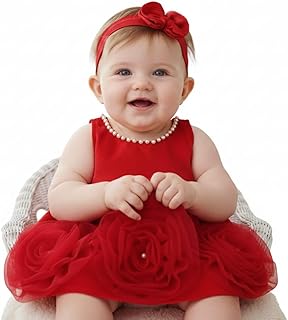 The Root And Craft Kids Birthday Photoshoot Outfit Dress Girls Soft Satin Frock with Hairband Photography Photoshoot Props...