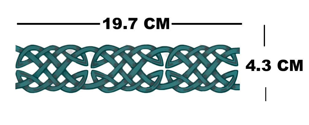 Set of 5 x Semi Permanent Tattoo Waterproof Lasts 1-2 weeks Christian Celtic Cross Barbed wire tribal band - Image 2
