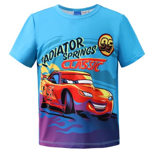 Image of Disney Princess Frozen Marvel Stitch Minnie Mickey Star Wars Girls /Boys Athletic Shirts UV Quick Dry Graphic T-Shirt 2-9 Year