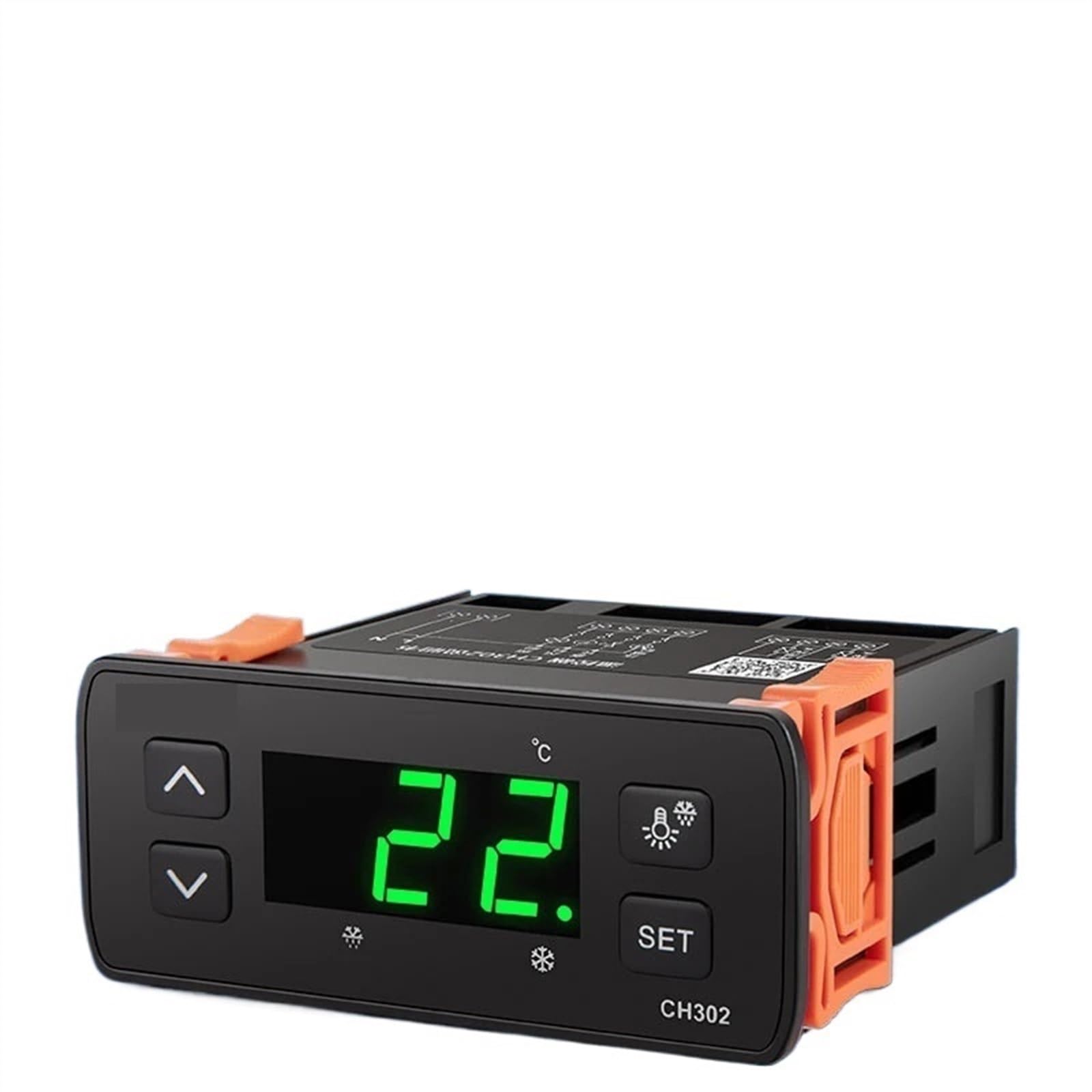 LYEUXHJPX 110/220V Digital Temperature Controller Thermoregulator Thermostat Heating Cooling Defrosting Freezing with Dual Temp