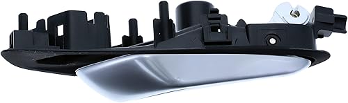 Miniatura 3 de Dorman 15754 - Manija de puerta interior del lado del pasajero delantero compatible con modelos seleccionados de Chevrolet, plateada negro