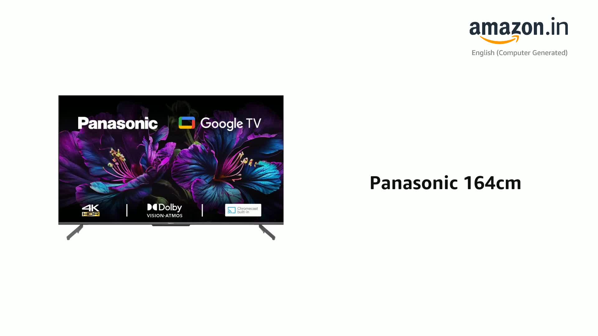 Panasonic 164cm (65 Inches) 4K Ultra HD Smart Google LED TV TH