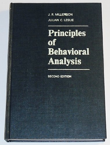 Principles of Behavioral Analysis 002381280X Book Cover