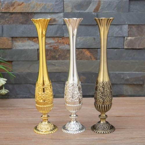 Pièce maîtresse de mariage et support de vase à fleurs en alliage