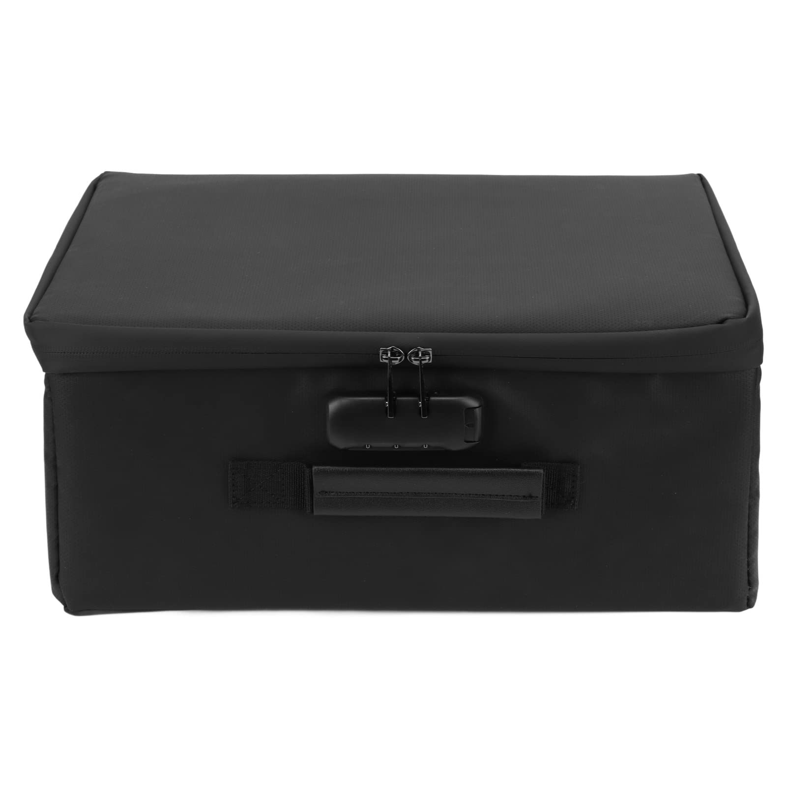 FILFEEL Borsa per Documenti Ignifuga - Scatola Portadocumenti Portatile per Alte Temperature con Serratura per Ufficio e Viaggi
