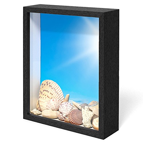 Swing Design Chroma Shadow Box Frame, 8 by 10-Inch, Black