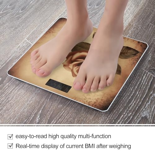 Balanza digital para baño con plataforma de vidrio templado miniatura 5