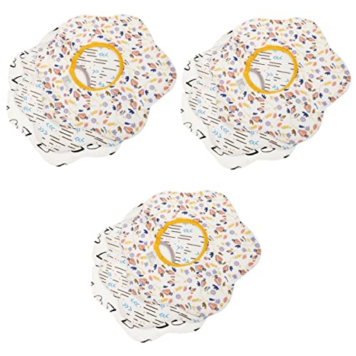 GLEAVI 9 Baberos Ajustables para Niños Pequeños Unisex Broches De para Bebés Bebés Adorables Comida Portátil para Bebés con Toallas Giratorias Decorativas Agradables