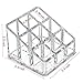 Sooyee Acrylic Lipstick Case - Lipstick Holder & Cosmetic Organizer With 9 Spaces - Clear