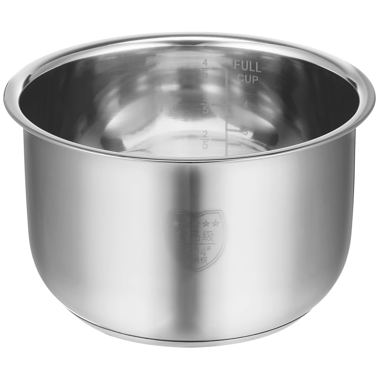 Ciieeo Cuve Inox Pot Intérieur Cuiseur À Riz 18Cm Remplacement Pour Cuiseurs À Riz Electriques Polyvalents Cuisine Maison