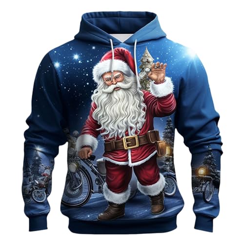 Pull homme col en V en coton doux sweatshirt thermique épais