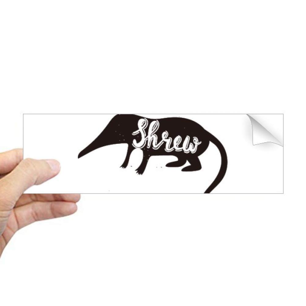 Sticker ordinateur portable shrews autocollant pour masquer les rayures