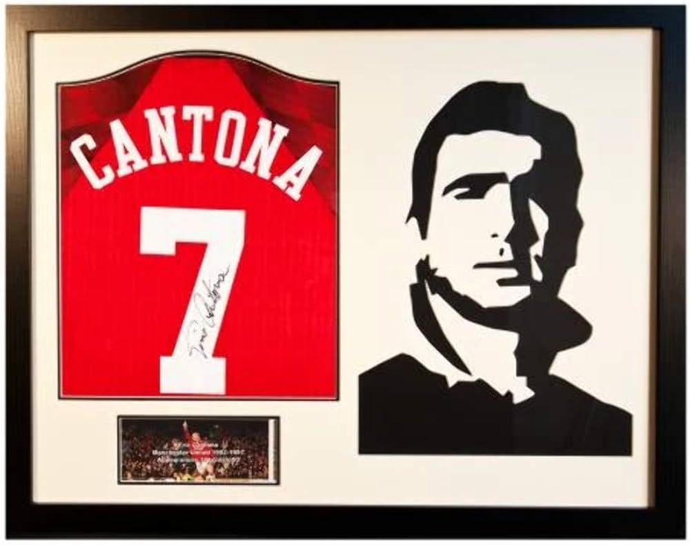 レア！エリック・カントナ マンチェスター・ユナイテッド 直筆サイン