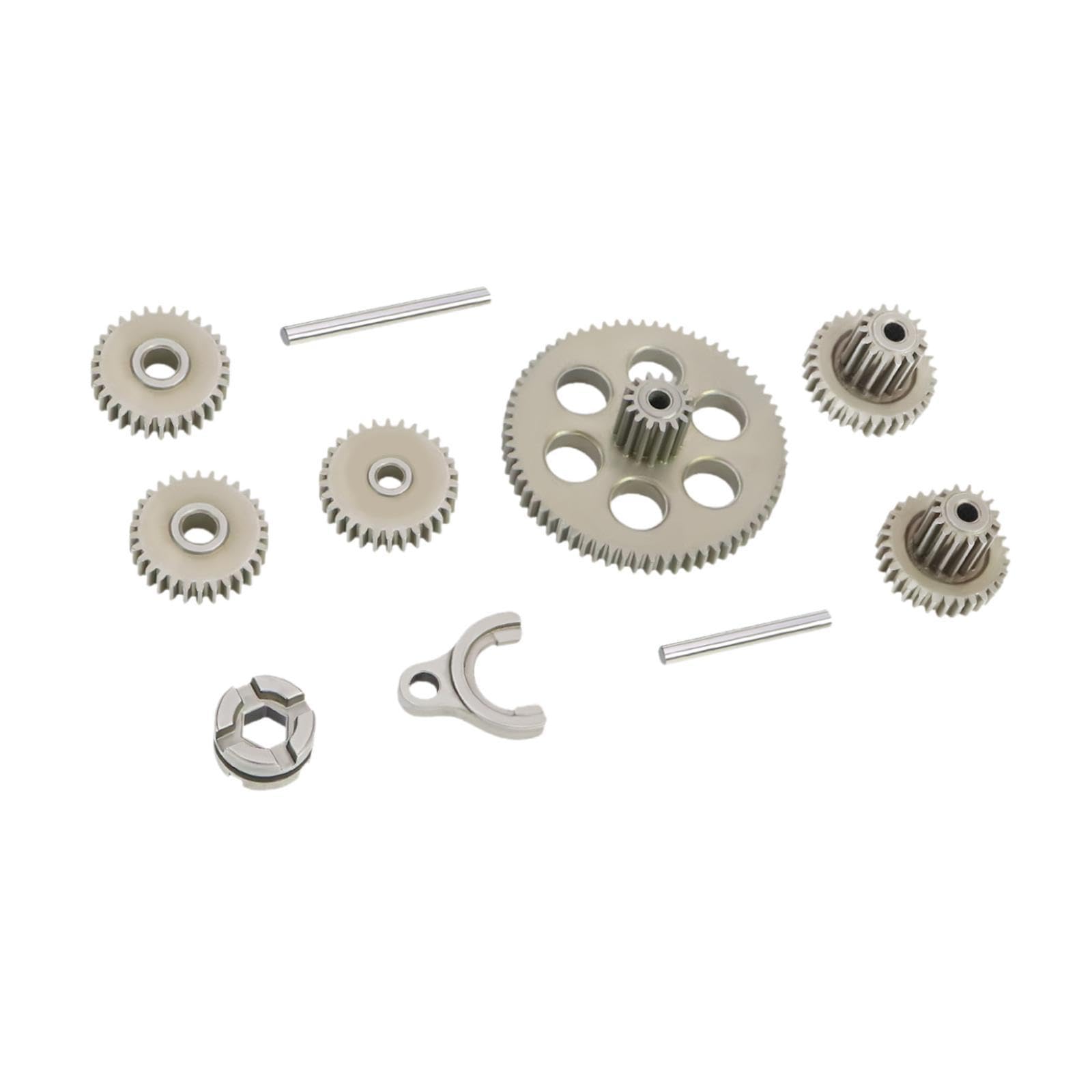 TREDYNEST Steel Transmission Gear Metal Gearbox Gear Set for FMS Fcx24 1/24 1/18 Truck RC Car Parts | RC Accessories-image-25