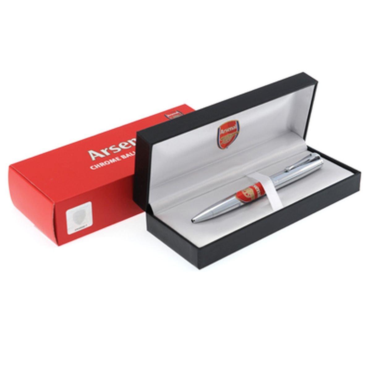 Arsenal Chrome Ball Point Pen - Multi-Colour