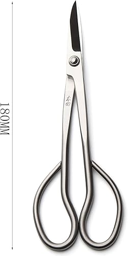 Miniatura 9 de Tijeras de Bonsái Profesionales Tijeras de Bonsái de Acero de Aleación Herramientas de Bonsái Equipadas con Bolsa de Herramientas (MT-LBS-180)