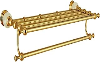 Towel BAR Rack Bathroom Wall Mounted Towel Holder,European Style Bathroom Towel Rack,Stainless Steelen Bathroom Rack,Bathroom Bath Towel Holder