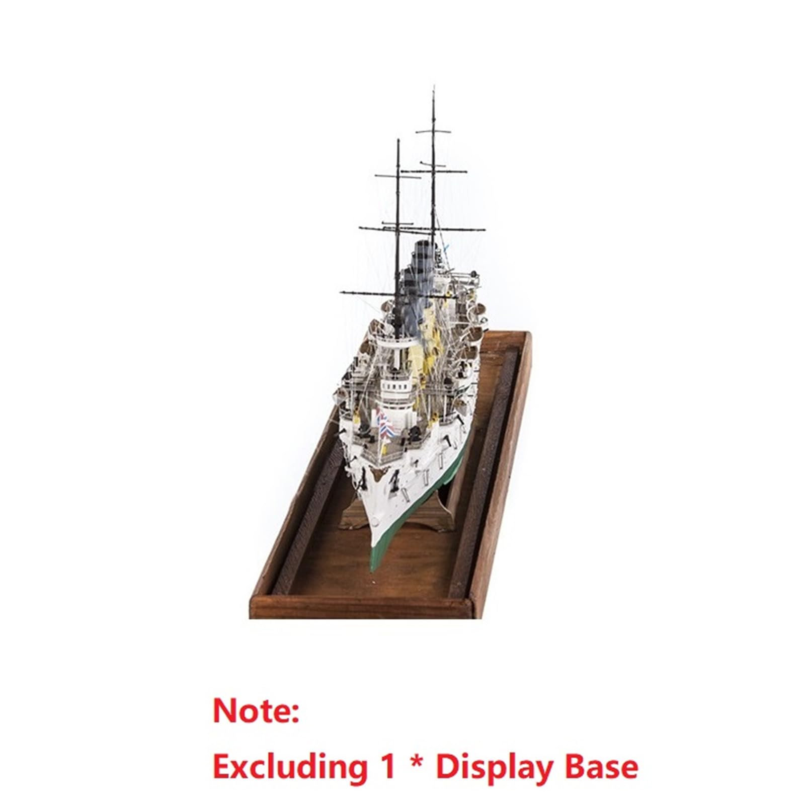 DAGIJIRD (Unmontierter Kit) Maßstab 1:200 Russisches Varyag Schützendes Cruiser Papiermodell Handgemachtes DIY Papiermodell