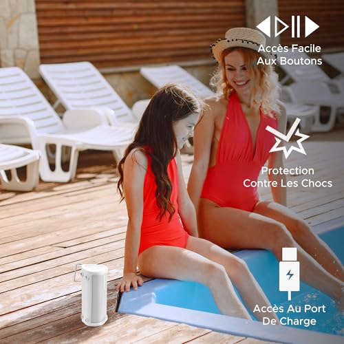 Sound Bass Étui de Transport renforcé pour Sonos Roam 2, Blanc – vue 8