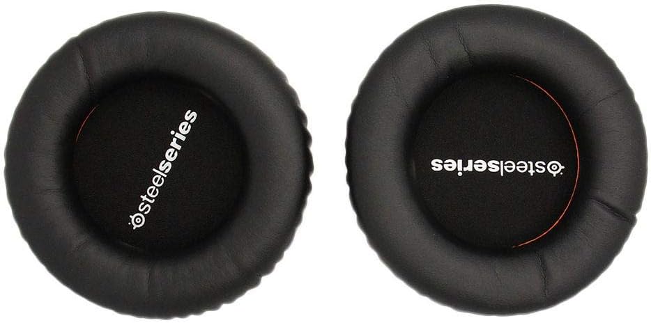 YouN 2pcs Earpads Earmuff Cushion for Steelseries Siberia V2 Headset (Orange)